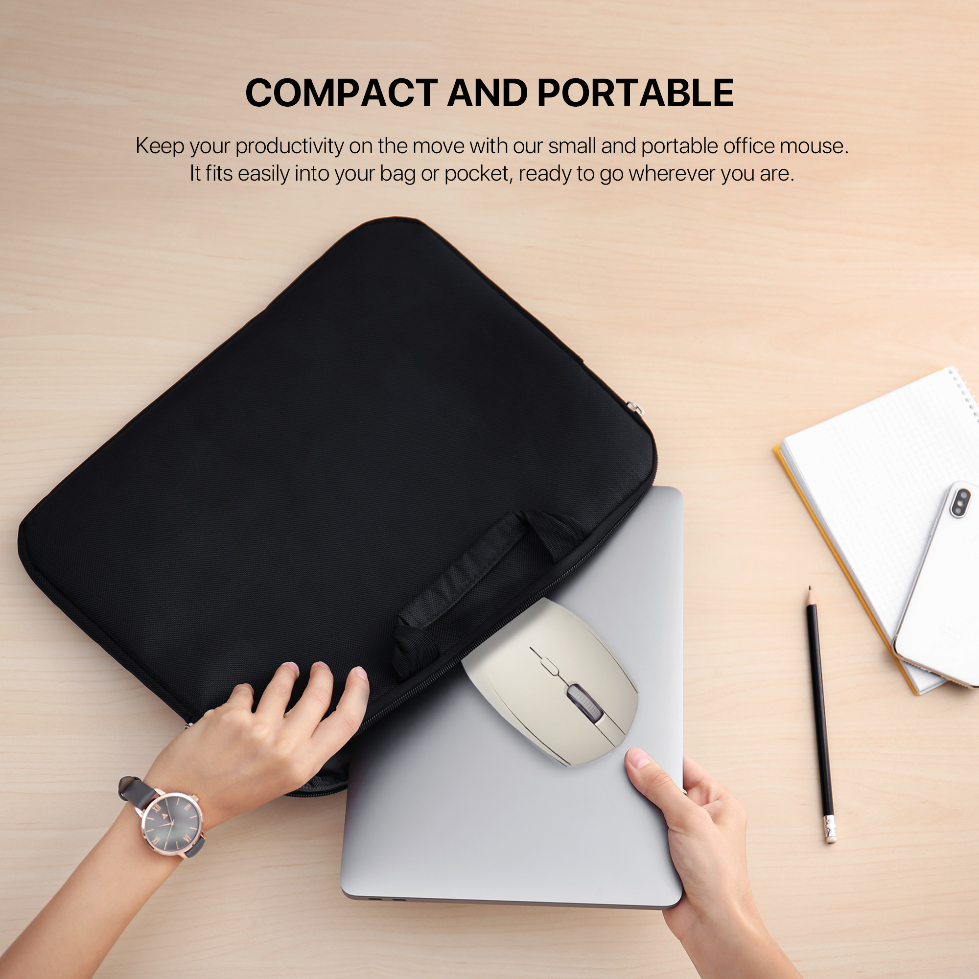 Fantech GO W193D Dual Mode Wireless Office Mouse 11 Fantech GO W193D Dual Mode Wireless Office Mouse - Image 11