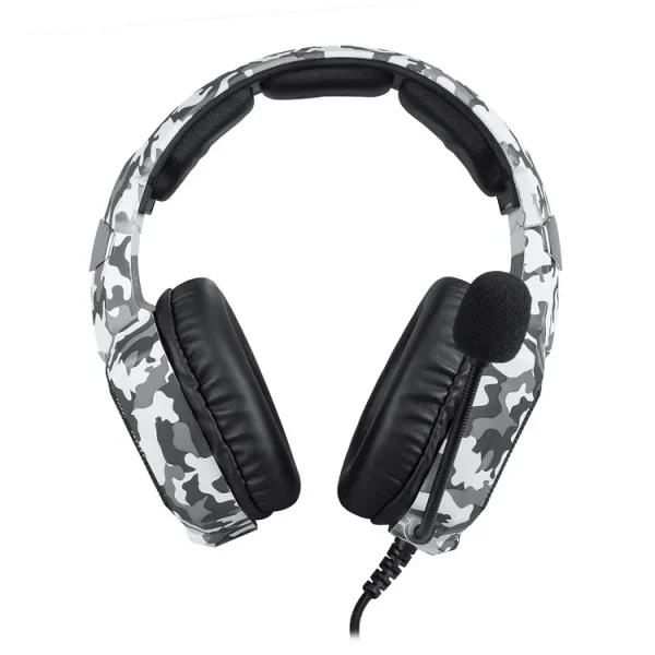 ONIKUMA K8 Wired Stereo Gaming Headphone, Camouflage White - Image 11