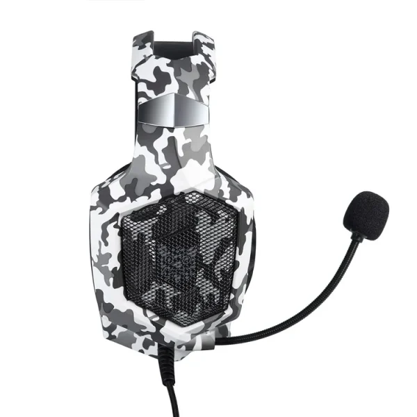 ONIKUMA K8 Wired Stereo Gaming Headphone, Camouflage White - Image 12