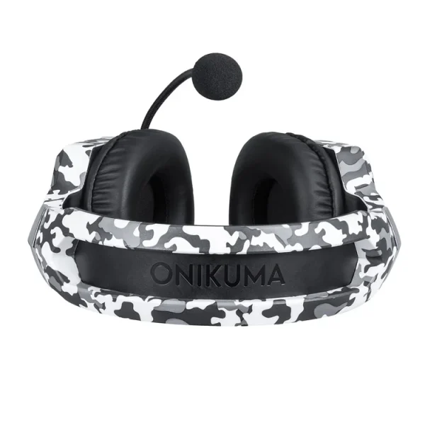 ONIKUMA K8 Wired Stereo Gaming Headphone, Camouflage White - Image 13