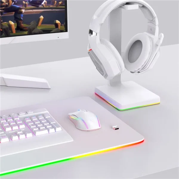 ONIKUMA CW905 2.4G Wireless Rechargeable Gaming Mouse, White - Image 8
