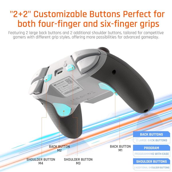 BIGBIG WON BLITZ2 Tri-Mode Wireless Controller with TMR Joysticks - Image 5