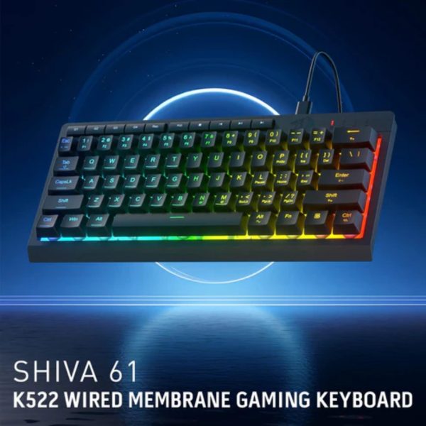 Redragon SHIVA K522 Membrane Gaming Keyboard - Image 16