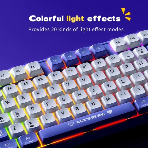 Ajazz AK870 MC Hot-Swappable Mechanical Keyboard - Image 9