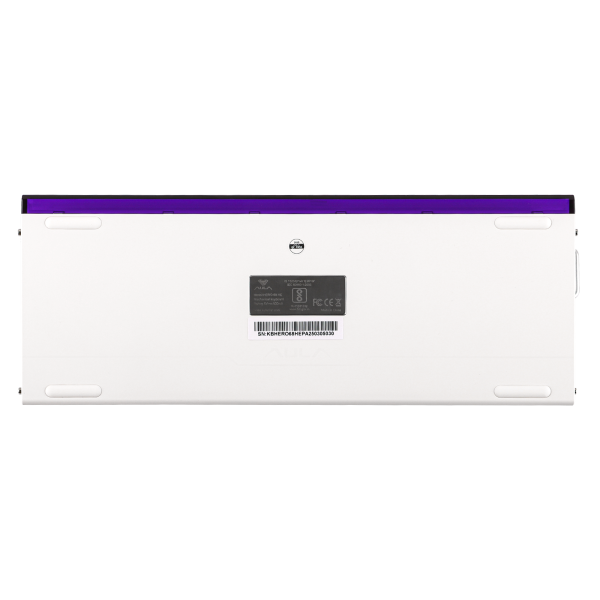 AULA HERO 68 HE Wired Hot-Swappable Magnetic Switch Gaming Keyboard, White Side-printed (Meteor Magnetic Switch) - Image 2