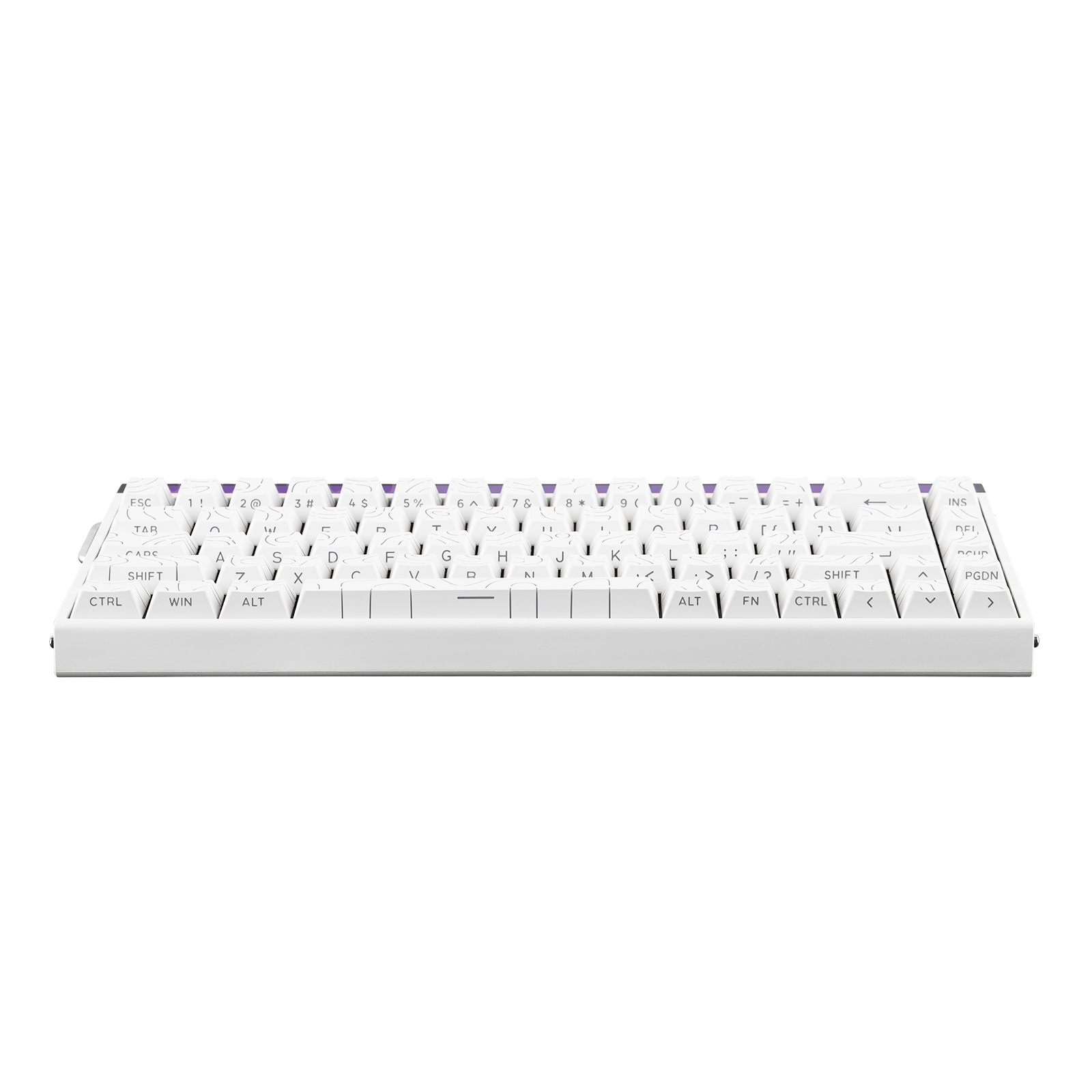 AULA HERO 68 HE Wired Hot-Swappable Magnetic Switch Gaming Keyboard, White Contour (Black King Switch) 10 AULA HERO 68 HE Wired Hot-Swappable Magnetic Switch Gaming Keyboard, White Contour (Black King Switch) - Image 10