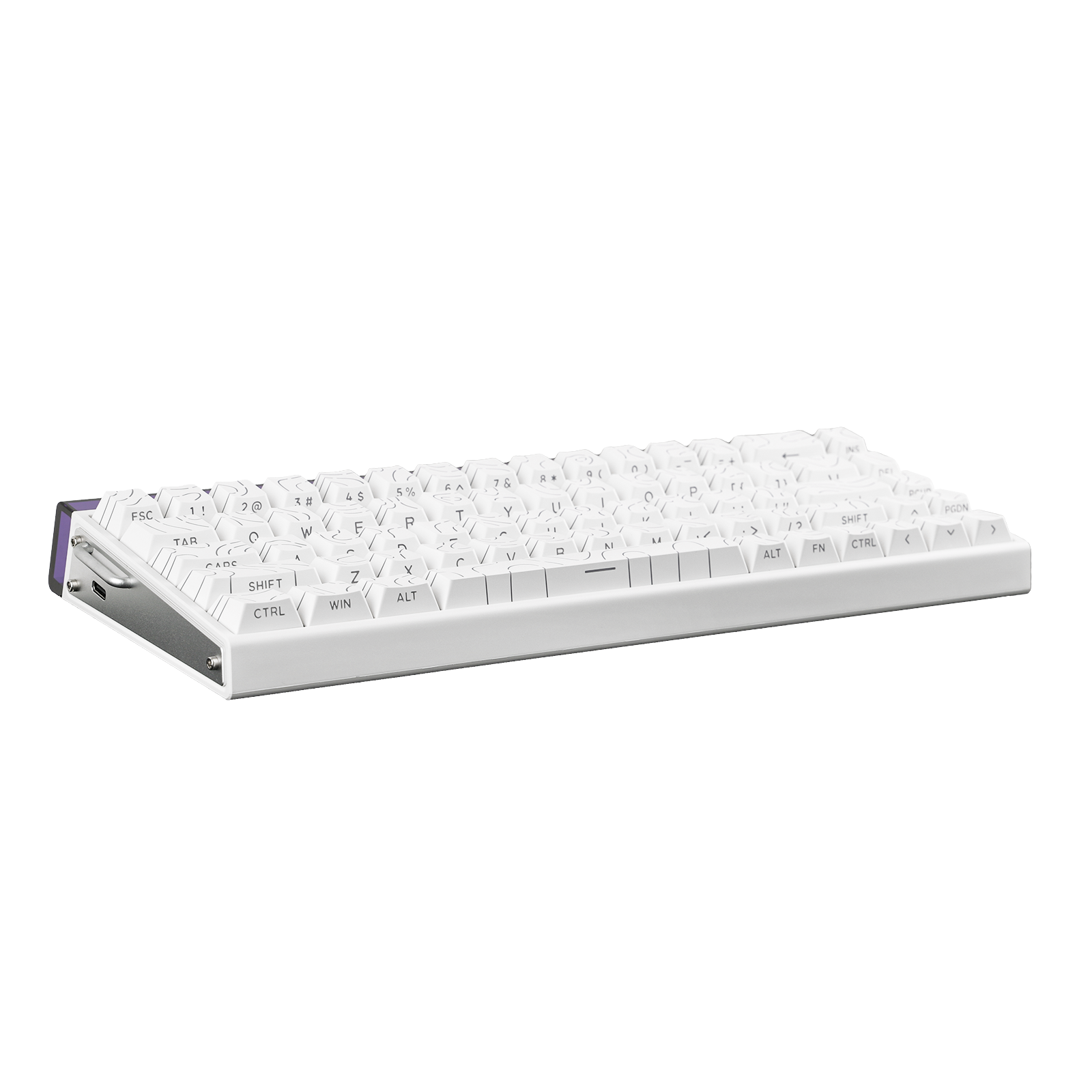 AULA HERO 68 HE Wired Hot-Swappable Magnetic Switch Gaming Keyboard, White Contour (Black King Switch) 9 AULA HERO 68 HE Wired Hot-Swappable Magnetic Switch Gaming Keyboard, White Contour (Black King Switch) - Image 9