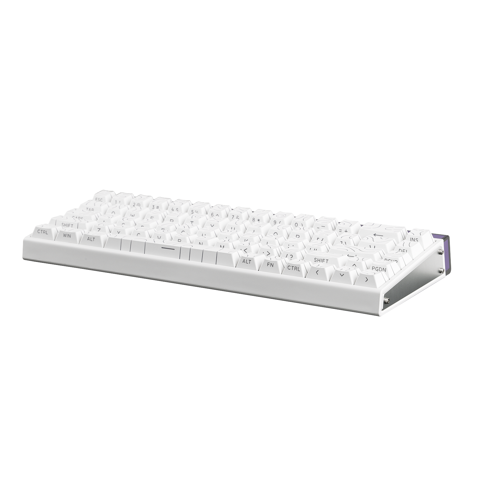AULA HERO 68 HE Wired Hot-Swappable Magnetic Switch Gaming Keyboard, White Contour (Black King Switch) 3 AULA HERO 68 HE Wired Hot-Swappable Magnetic Switch Gaming Keyboard, White Contour (Black King Switch) - Image 3