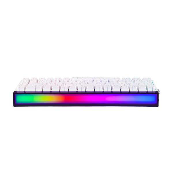 AULA HERO 68 HE Wired Hot-Swappable Magnetic Switch Gaming Keyboard, White Contour (Black King Switch) - Image 6