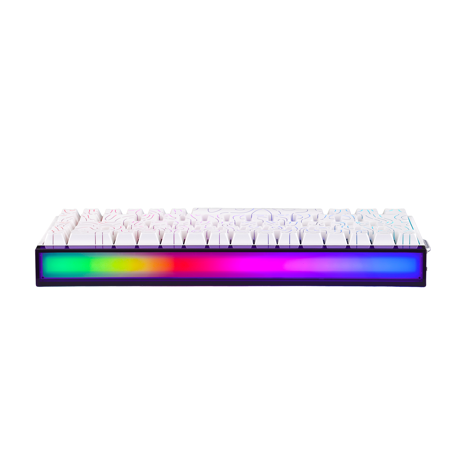 AULA HERO 68 HE Wired Hot-Swappable Magnetic Switch Gaming Keyboard, White Contour (Black King Switch) 6 AULA HERO 68 HE Wired Hot-Swappable Magnetic Switch Gaming Keyboard, White Contour (Black King Switch) - Image 6