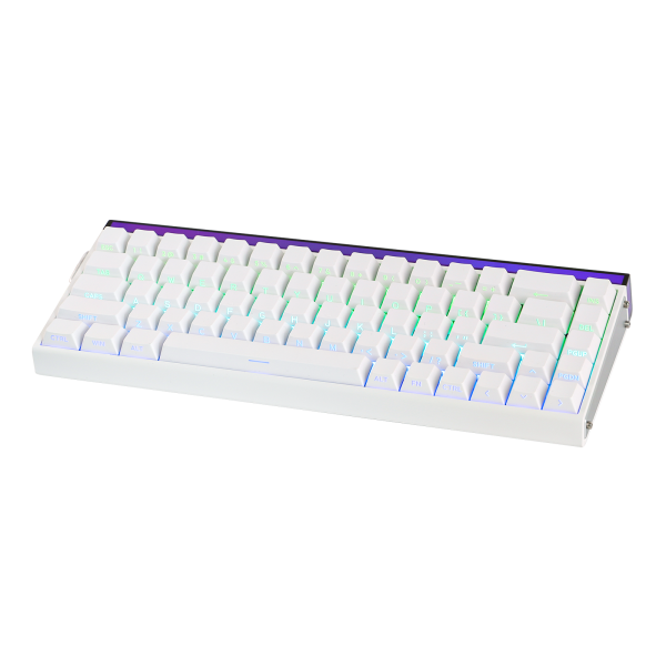 AULA HERO 68 HE Wired Hot-Swappable Magnetic Switch Gaming Keyboard, White Side-printed (Meteor Magnetic Switch) - Image 9