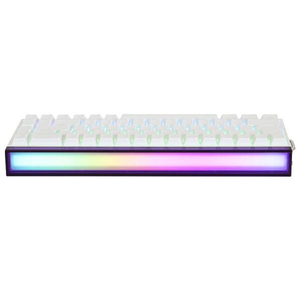 AULA HERO 68 HE Wired Hot-Swappable Magnetic Switch Gaming Keyboard, White Side-printed (Meteor Magnetic Switch) - Image 6