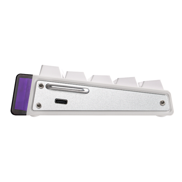 AULA HERO 68 HE Wired Hot-Swappable Magnetic Switch Gaming Keyboard, White Side-printed (Meteor Magnetic Switch) - Image 4