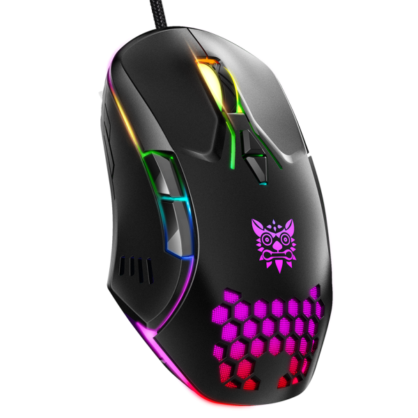 ONIKUMA CW902 Wired Gaming Mouse, Black - Image 2