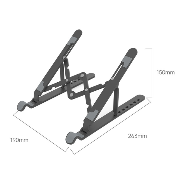 Orico PFB-A24 7-Angles Adjustable Foldable Laptop Stand - Image 3