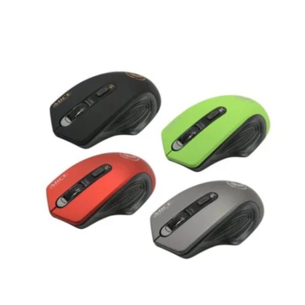 IMice G-1800 Wireless Silent Optical Gaming Mouse-Green - Image 2