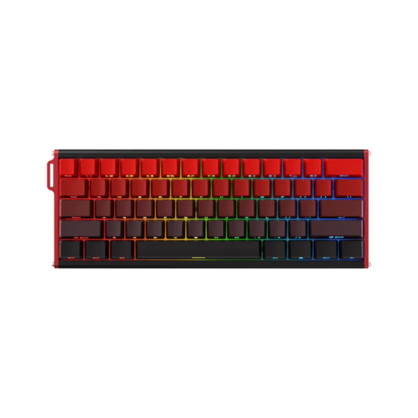 Ajazz ALUX 60 Plus HE Aluminum Keyboard, Gradient Red