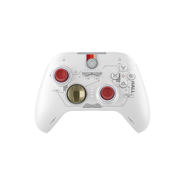Aolion AL-NS2286H Wireless Gamepad with Hall Joystick & Linear Trigger, White