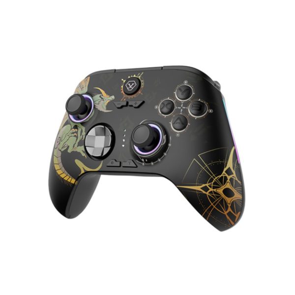 Aolion AL-NS2286H-GL Wireless Gamepad with Hall Joystick & Linear Trigger, Black