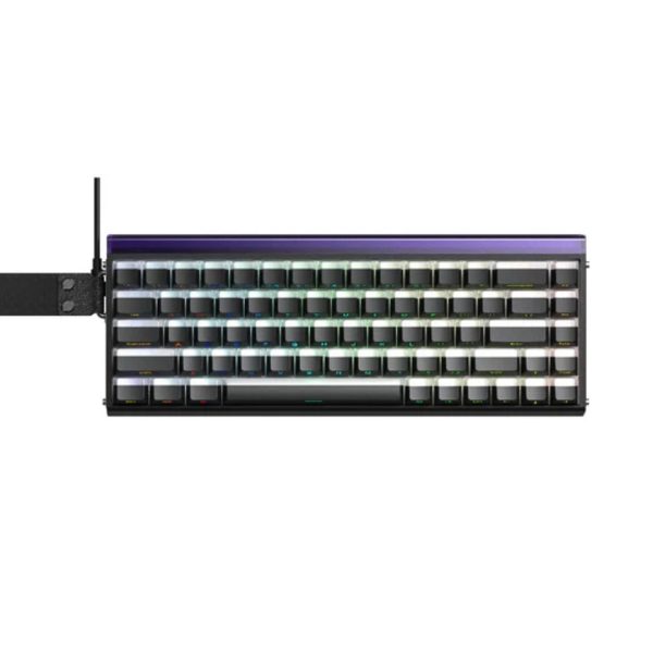 AULA HERO 68 HE Wired Hot-Swappable Magnetic Switch Gaming Keyboard, Black Light House (Uranus Switch)