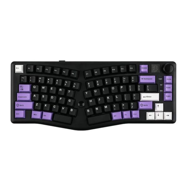LEOBOG A75 75% Alice Layout Tri-Mode Wireless Magnetic Keyboard, Black