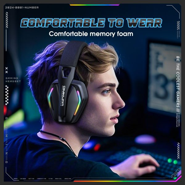 ONIKUMA GT826 Tri-Mode Wireless Gaming Headphone - Image 11