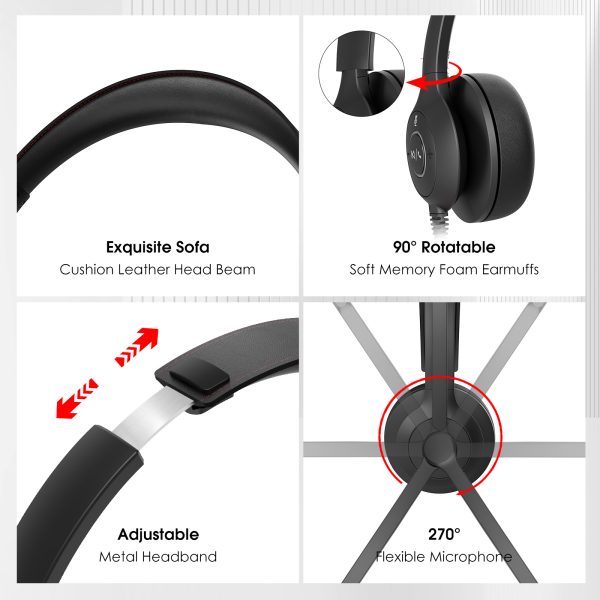 ONIKUMA X37 Call Center Headset - Image 7