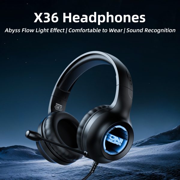 ONIKUMA X36 Wired Gaming Headset - Image 2