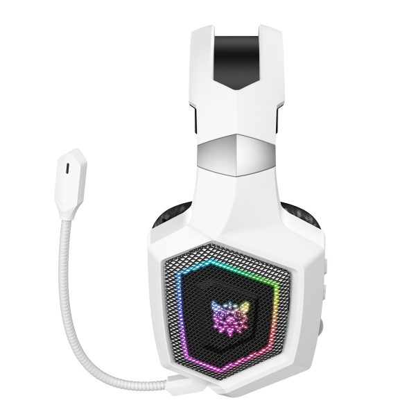 ONIKUMA GT806 Tri-Mode Wireless Gaming Headphone, White - Image 2