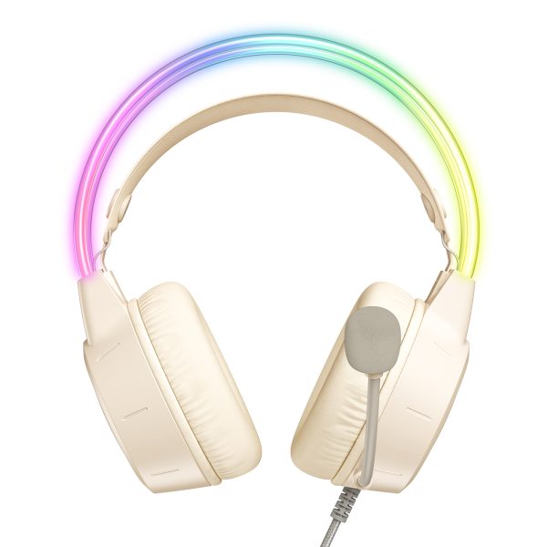 ONIKUMA X15 Pro Wired Gaming Headset, White - Image 2