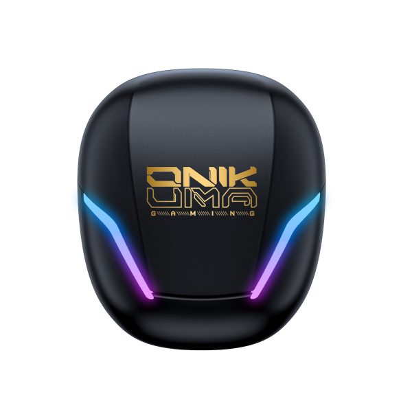 ONIKUMA T27 2.4G Wireless Gaming Earbuds with ENC Mic, Black - Image 11