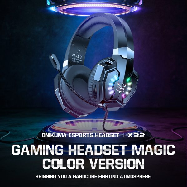 ONIKUMA X32 Wired Gaming Headset - Image 6