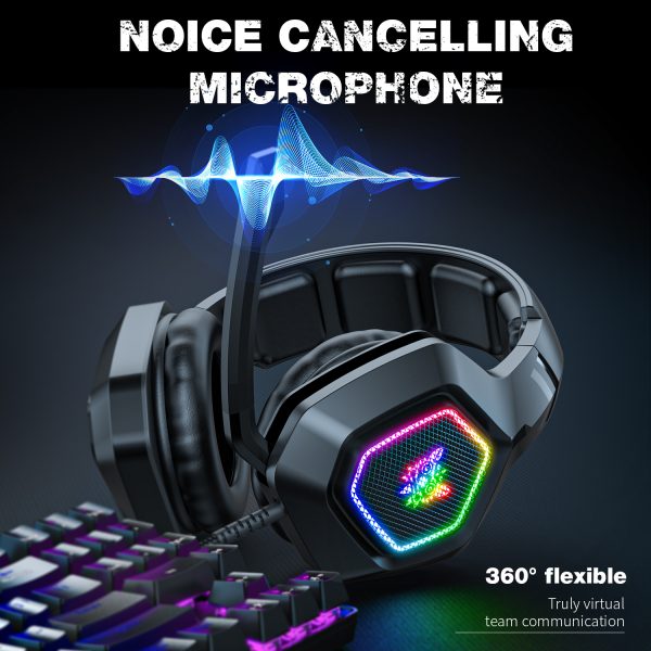 ONIKUMA K10 RGB Wired Gaming Headset - Image 7