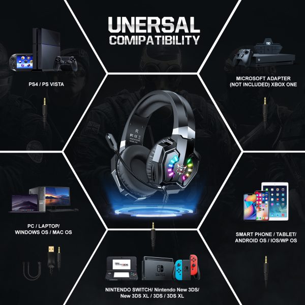 ONIKUMA X32 Wired Gaming Headset - Image 10