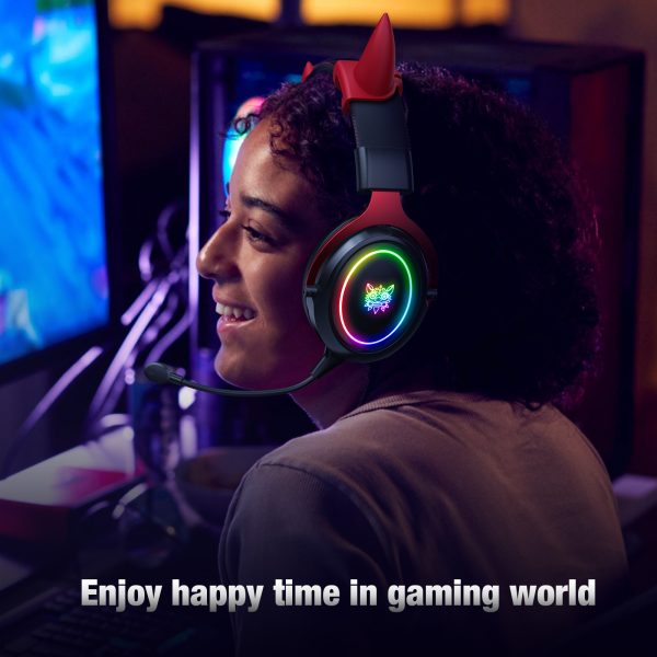 ONIKUMA X10 Stereo Wired Gaming Headset, Black - Image 7