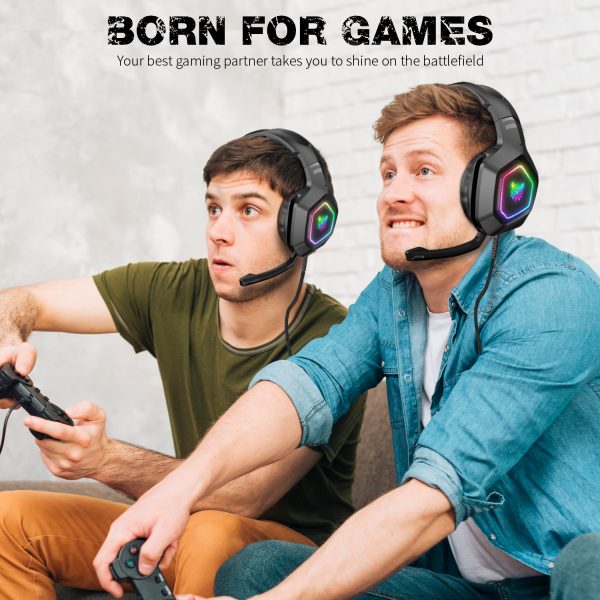 ONIKUMA K10 RGB Wired Gaming Headset - Image 9