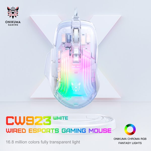 ONIKUMA CW923 Wired RGB Gaming Mouse - Image 2