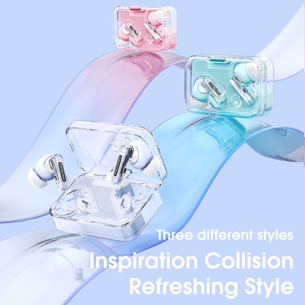ONIKUMA T5 in ear TWS Bluetooth ANC Earphones, Purple - Image 7