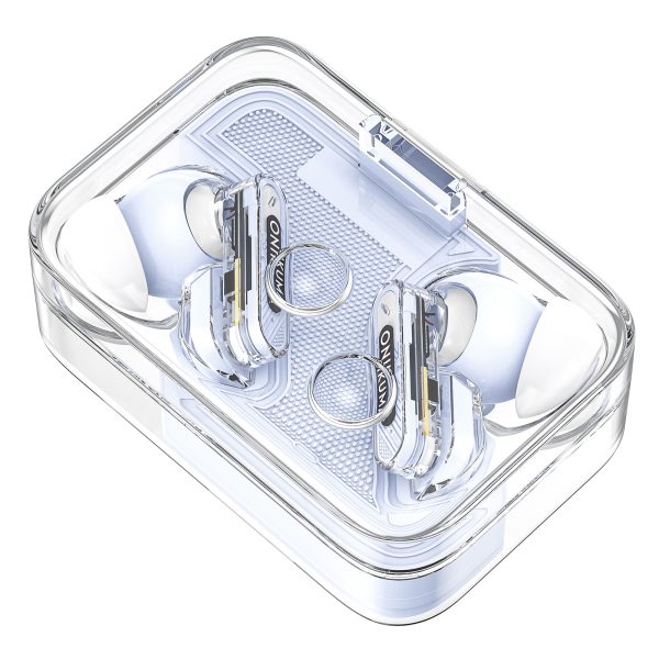 ONIKUMA T5 in ear TWS Bluetooth ANC Earphones, Purple - Image 4