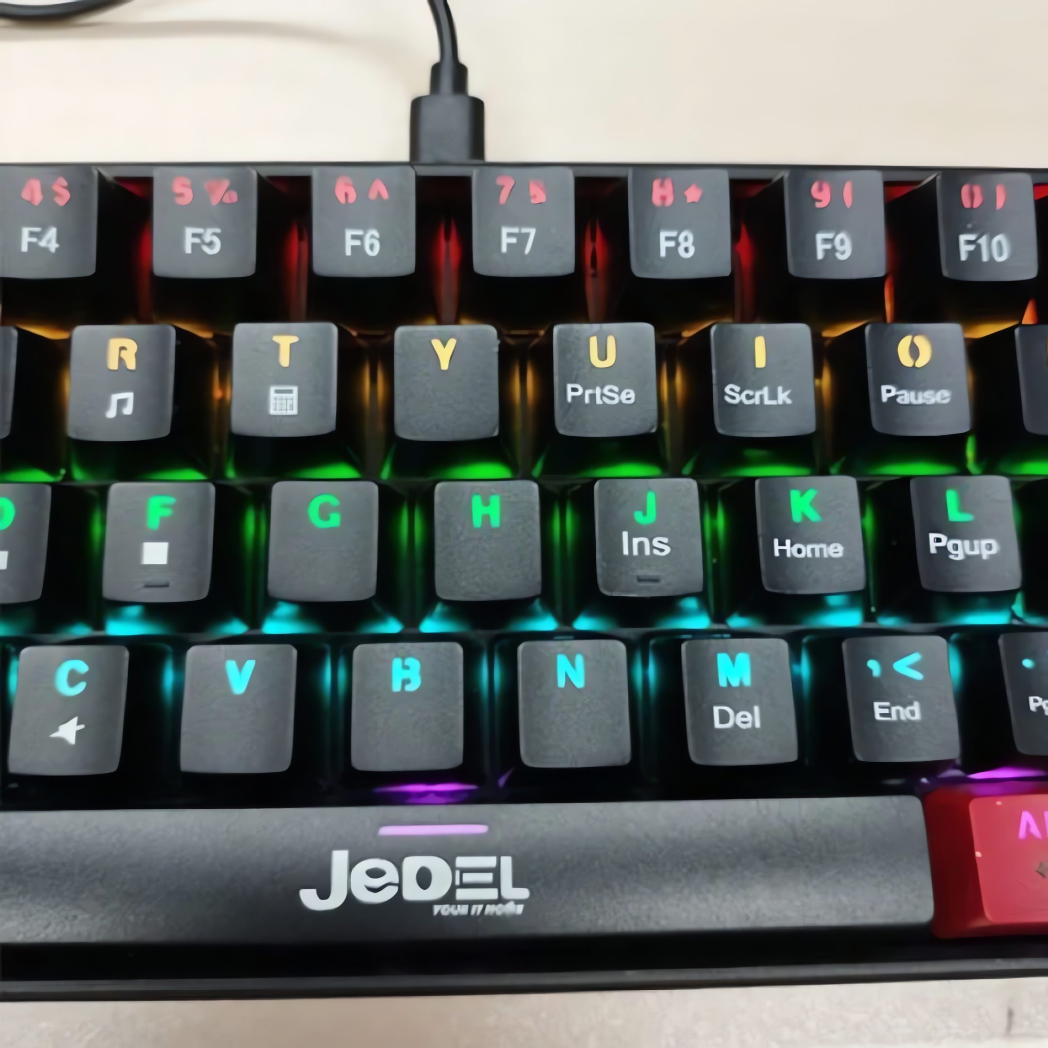 Jedel KL69 61 Keys RGB Mechanical Keyboard 4 Jedel KL69 61 Keys RGB Mechanical Keyboard - Image 4