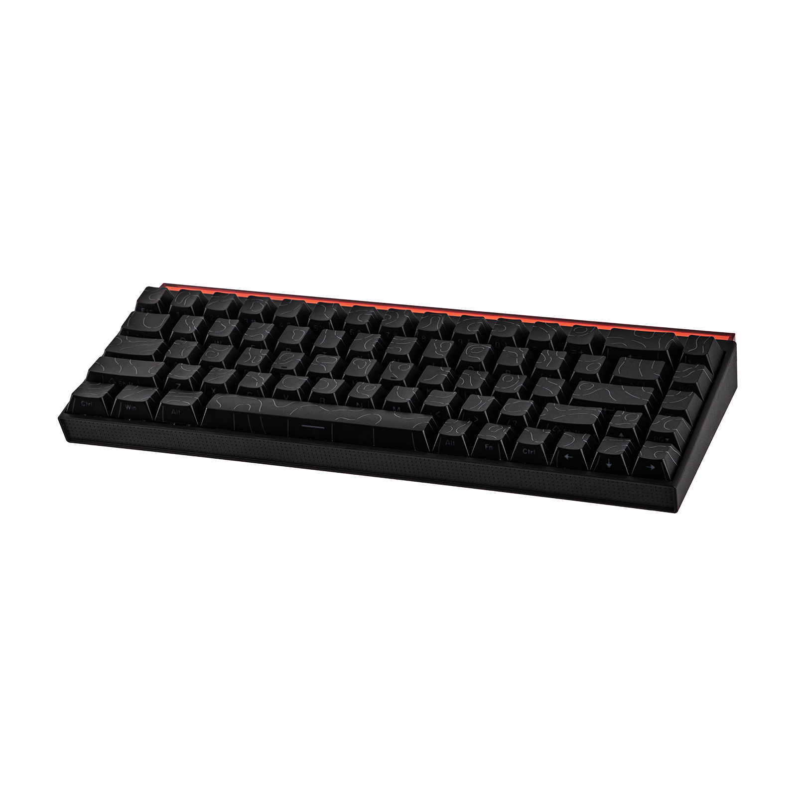 Ajazz NK68 Wired 68-Key Hot-Swappable Mechanical Keyboard, Black Contour 4 Ajazz NK68 Wired 68-Key Hot-Swappable Mechanical Keyboard, Black Contour - Image 4