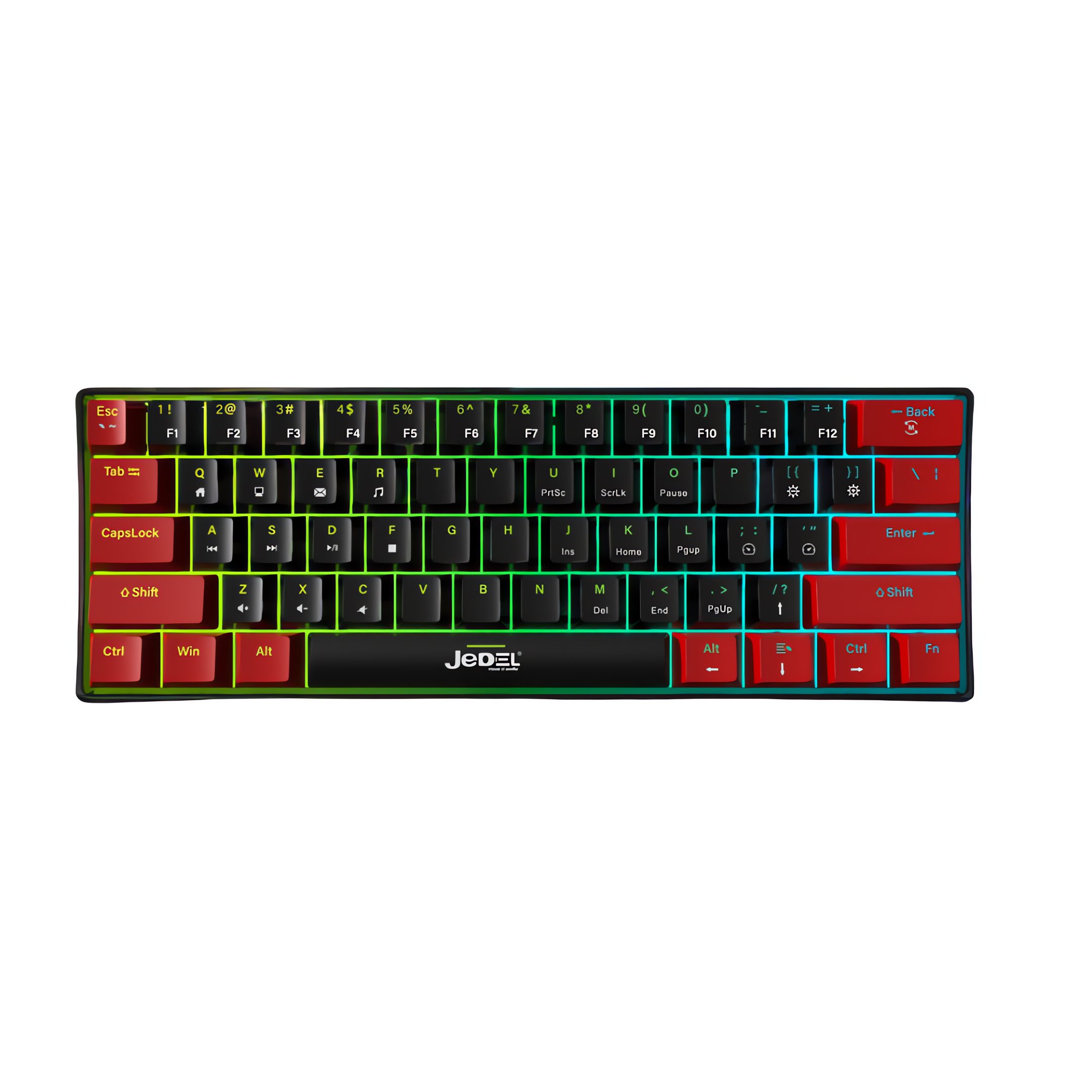 Jedel KL69 61 Keys RGB Mechanical Keyboard 1 Jedel KL69 61 Keys RGB Mechanical Keyboard