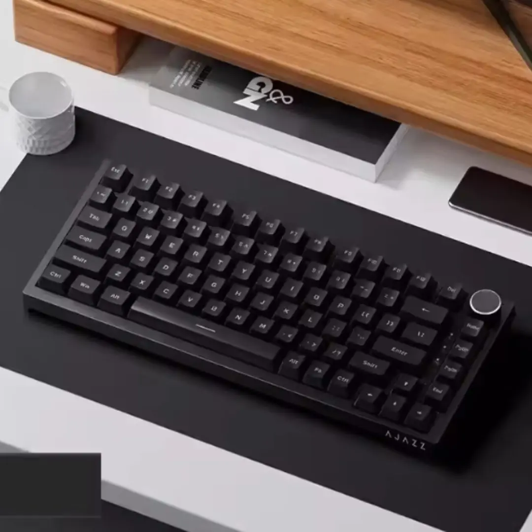 Ajazz AK820 Monochrome 75% Backlight Mechanical Keyboard 2 Ajazz AK820 Monochrome 75% Backlight Mechanical Keyboard - Image 2