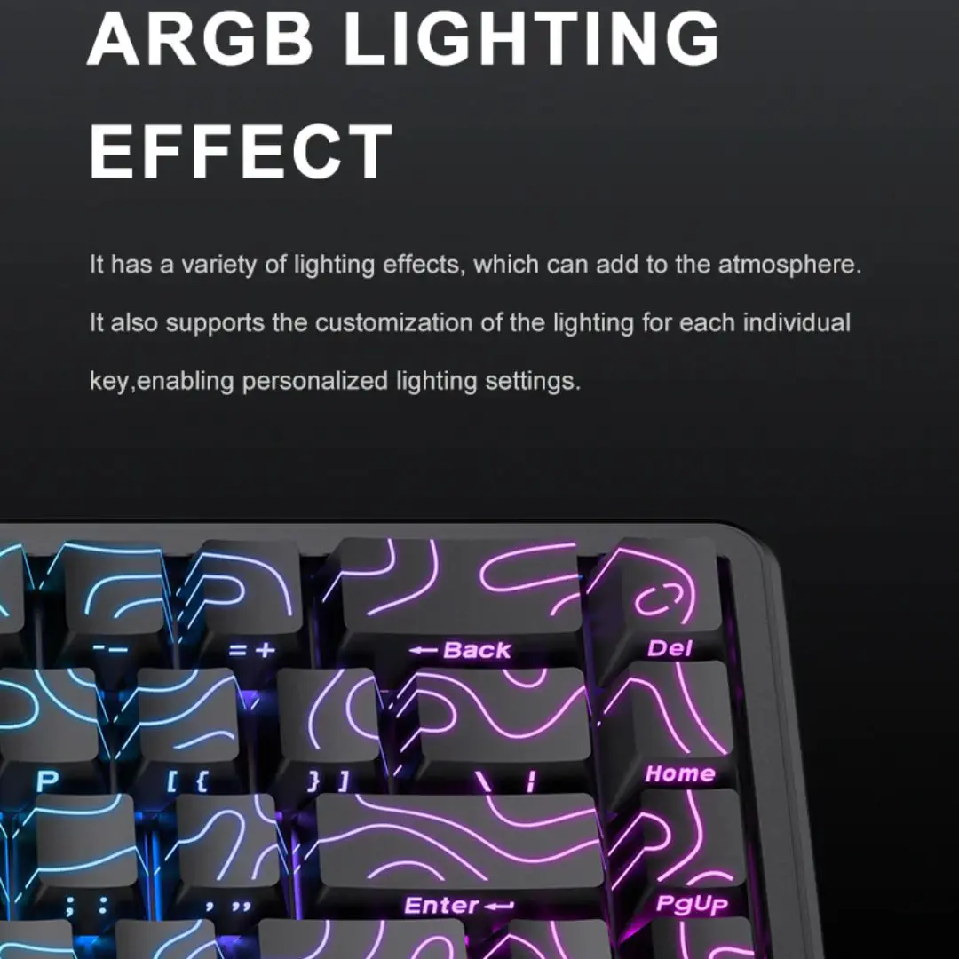 ONIKUMA G67 Hall Effect Wired RGB Magnetic Switch Gaming Keyboard 13 ONIKUMA G67 Hall Effect Wired RGB Magnetic Switch Gaming Keyboard - Image 13