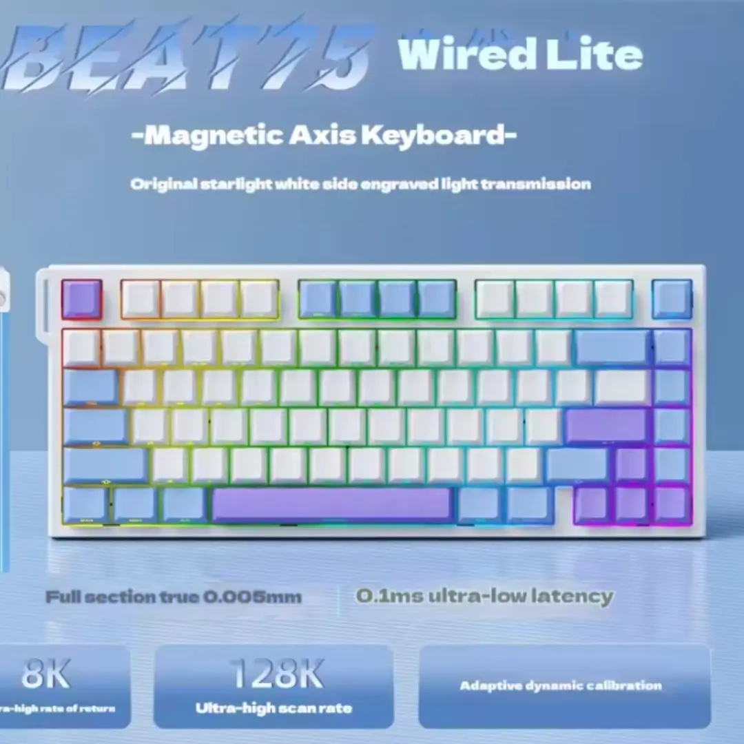 XINMENG Beat75 Wired Lite Magnetic Switch Gaming Keyboard 3 XINMENG Beat75 Wired Lite Magnetic Switch Gaming Keyboard - Image 3