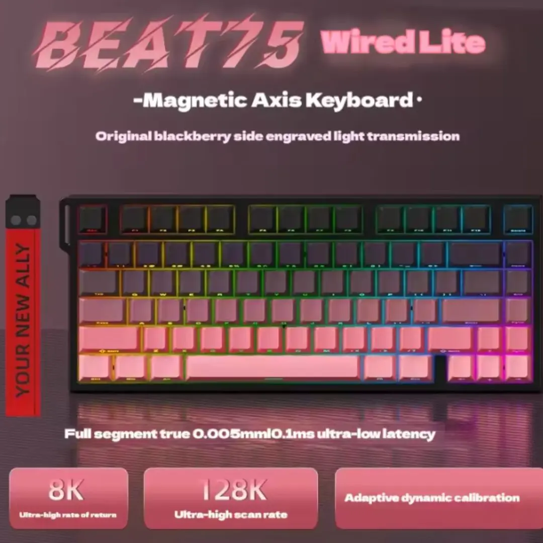 XINMENG Beat75 Wired Lite Magnetic Switch Gaming Keyboard 4 XINMENG Beat75 Wired Lite Magnetic Switch Gaming Keyboard - Image 4