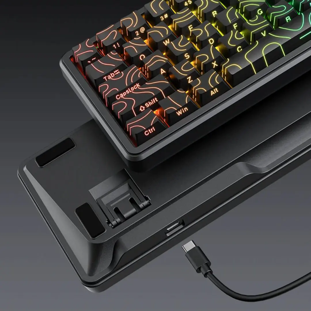 ONIKUMA G67 Hall Effect Wired RGB Magnetic Switch Gaming Keyboard 12 ONIKUMA G67 Hall Effect Wired RGB Magnetic Switch Gaming Keyboard - Image 12