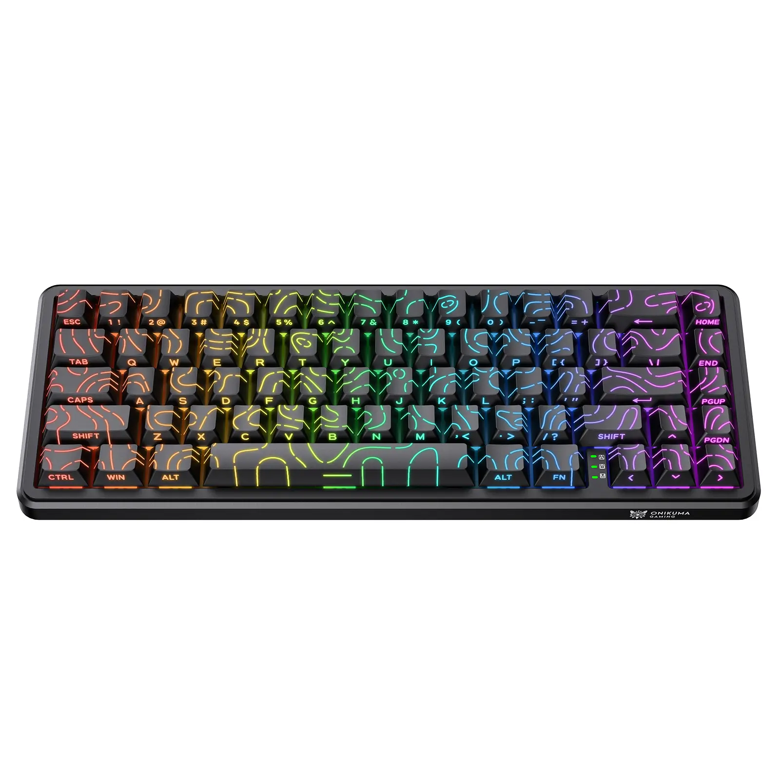 ONIKUMA G67 Hall Effect Wired RGB Magnetic Switch Gaming Keyboard 2 ONIKUMA G67 Hall Effect Wired RGB Magnetic Switch Gaming Keyboard - Image 2