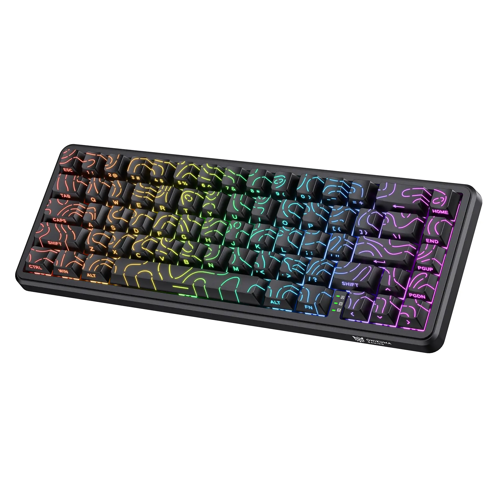 ONIKUMA G67 Hall Effect Wired RGB Magnetic Switch Gaming Keyboard 3 ONIKUMA G67 Hall Effect Wired RGB Magnetic Switch Gaming Keyboard - Image 3