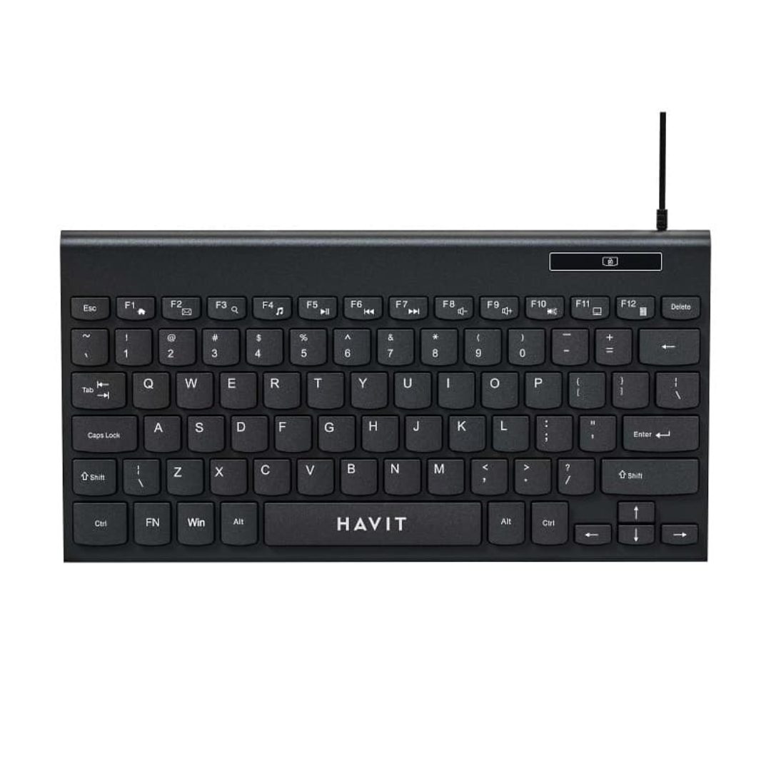 HAVIT KB224 79 KEYS MINI USB KEYBOARD - Vibe Gaming